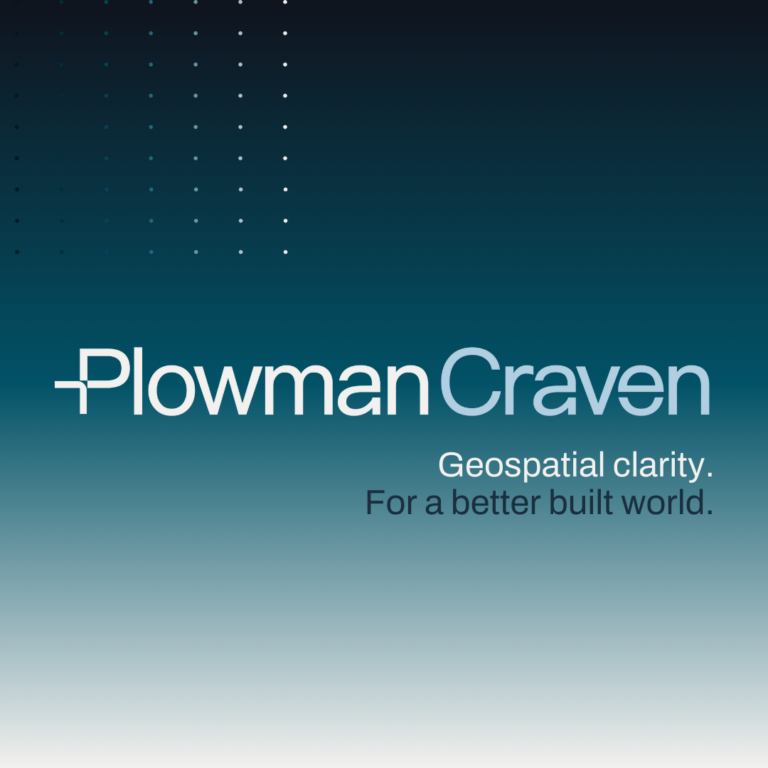 Plowman Craven. Geospatial clarity. For a better built world.